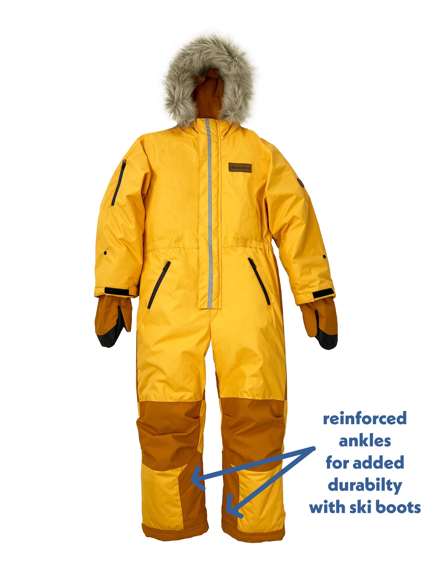 The Chickadee Snowsuit (Gold)